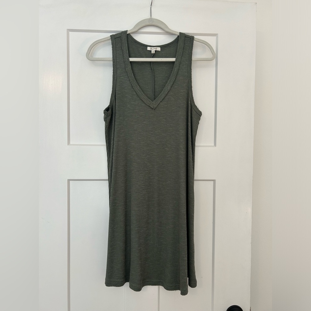 army green tee shirt dress